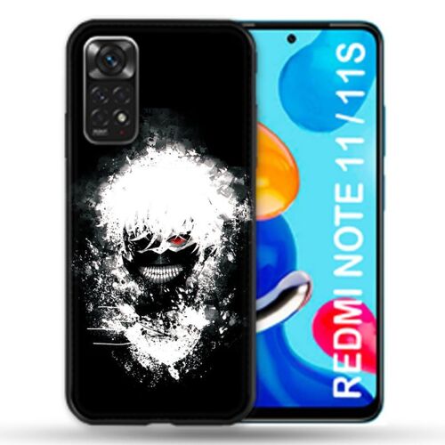 Coque Renforcée Pour Xiaomi Redmi Note 11 / 11s Manga Tokyo Ghoul Kaneki Tag