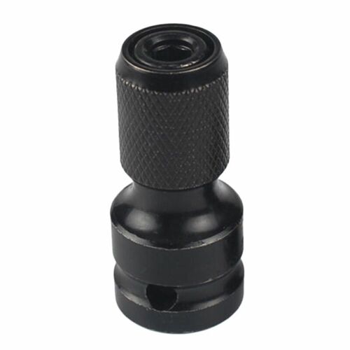1pcs Jeu de 2 douilles, adaptateur de douille, jeu de clés, convertisseur d'outils d'impact, douille à cliquet hexagonal de 1/2 pouces carrés à 1/4 pouces ""Nipseyteko""