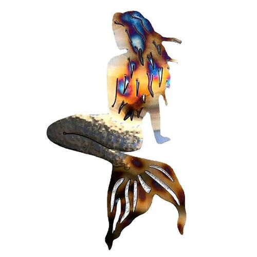 Sirène Métal Décoration Vintages Maison Intérieur Extérieur Décoration D'art Mural