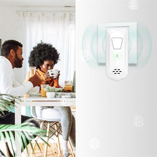 Purificateur d'air purificateur d'air portable et silencieux à ions négatifs pour la maison, la chambre à coucher, le bureau, la salle de bain et P