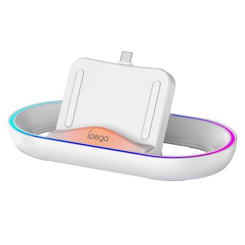 pour Portal Streaming Station de charge portable Portable Chargement avec des lumières RVB colorées Si