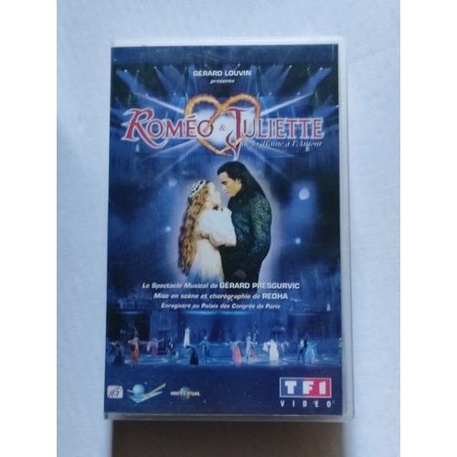 Comédie Musicale " Roméo Et Juliette " Vhs.