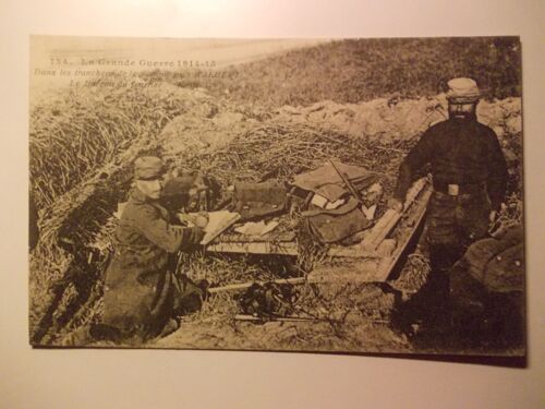 Le Bureau Du Fourrier, Dans Les Tranchées Près D'albert, Somme