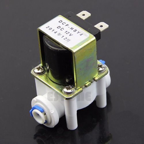 Électrovanne électrique pour purificateur d'eau réfrigérateur normalement fermé DC 12V