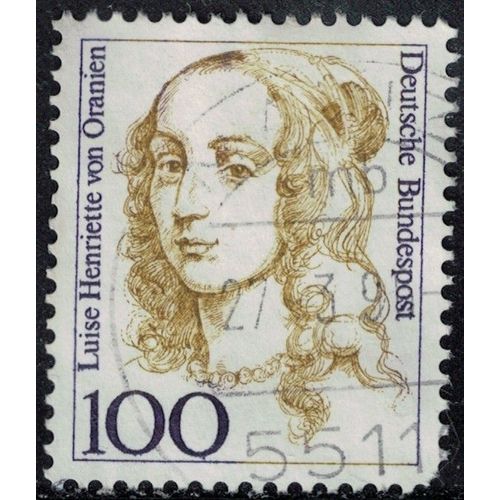 Allemagne 1994 Oblitéré Used Luise Henriette Von Oranien Duchesse De Prusse Y&t De 1588 Su