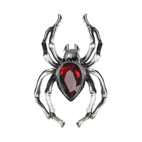 Bague Fantaisie Réglable Araignée Rubis Femme