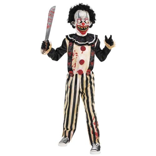 Déguisement Clown Assaillant Horreur Sang Ado