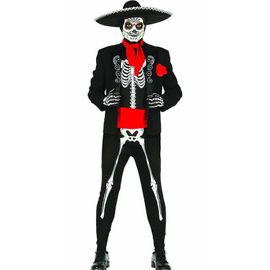 Déguisement Mariachi Jour Des Morts Mexicain Ado