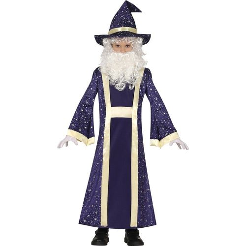 Déguisement Magicien Enchanteur Violet Garçon