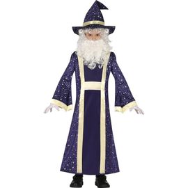 Déguisement Magicien Enchanteur Violet Garçon