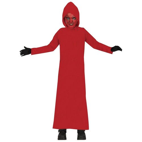 Déguisement Tunique À Capuche Rouge Enfant