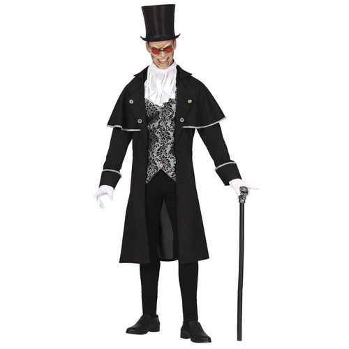 Déguisement Vampire Baroque Chic Argent Homme