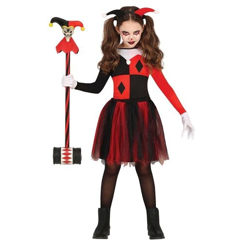 Déguisement Arlequin Dangereux Cirque Fille