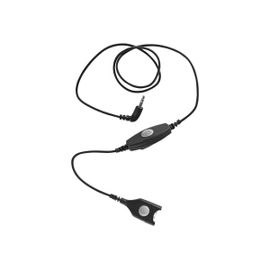 EPOS CALC 01 - Câble pour casque micro - EasyDisconnect pour mini-phone stereo 3.5 mm mâle - 1 m - noir - câble inférieur standard
