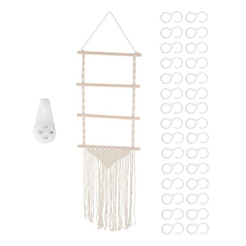 Support De Bande De Sauna Pour Filles, Noeuds De Cheveux, Bébé, Pinces À Cheveux, 30 Crochets En Plastique 