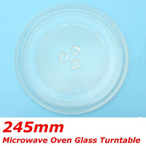 Plateau En Verre Pour Four À Micro Ondes 245Mm, Plateau Tournant Type Y, Palette Plate Pour Midea Et Thicken 9109-May14A11250