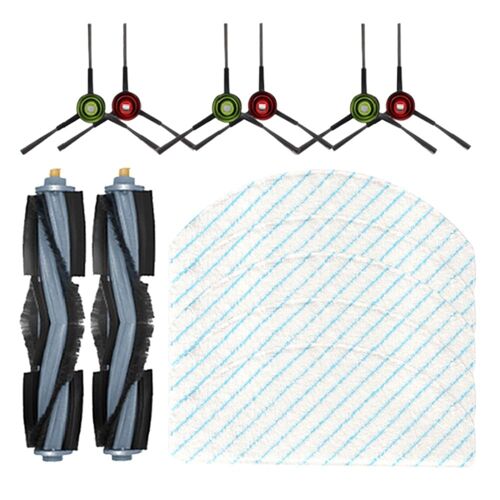 Pièces de rechange pour aspirateur Ecovacs Deebot T10, 13 pièces, brosse latérale principale, vadrouille, gril, maison, accessoires de livres