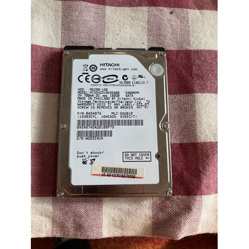 Hitachi 160 Go 5k250-160 HTS542516K9SA00