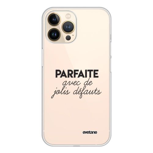 Coque Iphone 13 Pro 360 Intégrale Transparente Parfaite Avec De Jolis Défauts Tendance Evetane.