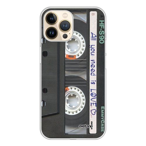 Coque Iphone 13 Pro 360 Intégrale Transparente Cassette Tendance Evetane.