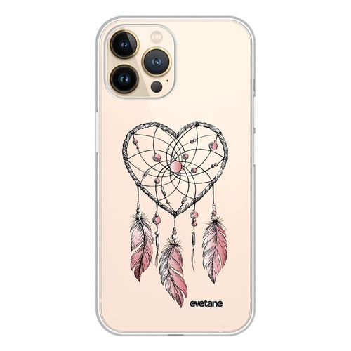Coque Iphone 13 Pro 360 Intégrale Transparente Attrape Coeur Tendance Evetane.