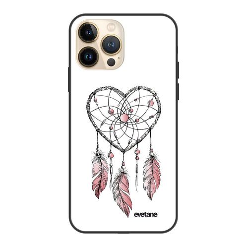 Coque Iphone 13 Pro Coque Soft Touch Glossy Attrape Coeur Design Evetane