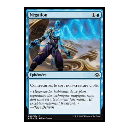 Négation - Negate - Magic Mtg - La Révolte Éthérique - 40/184 - C