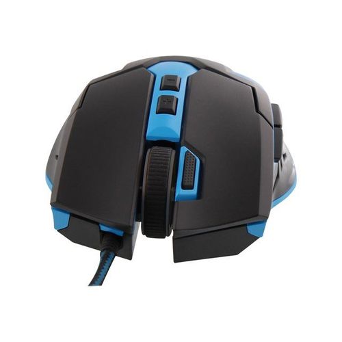 T'nB Elyte Fury - Souris - 8 boutons - filaire - USB - noir, bleu