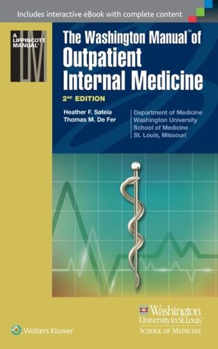 The Washington Manual Of Outpatient Internal Medicine