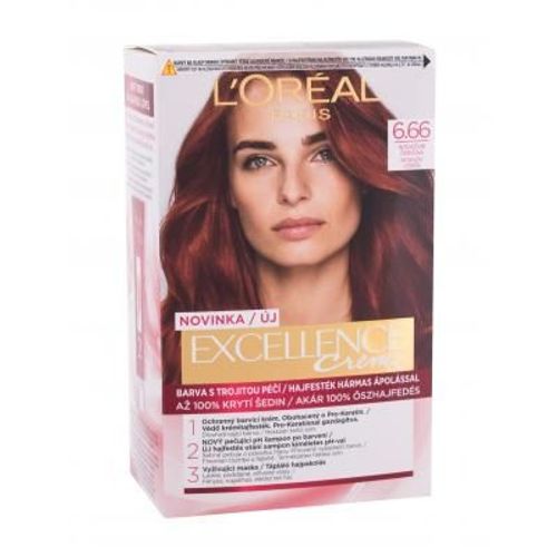 L Oreal Excellence Creme 6 66 Rouge Intense 