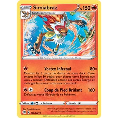 Simiabraz - Holo - 026/172 - Stars Etincelantes