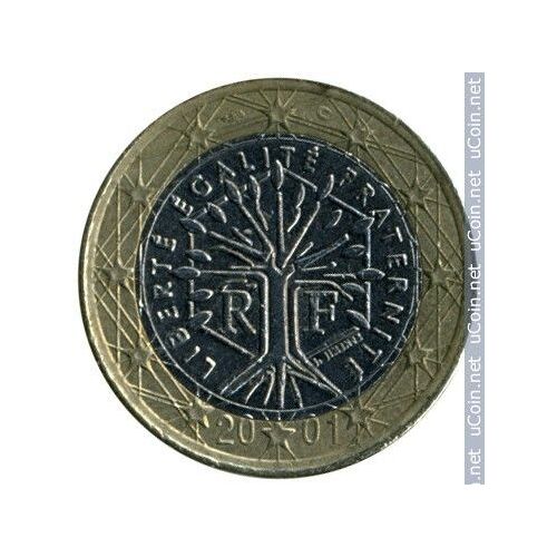 1 Euro 2001 France