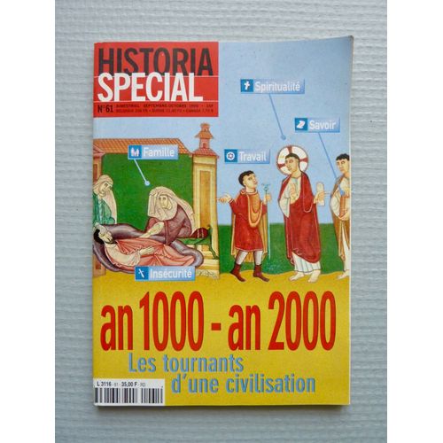 Historia Spécial  N° 61 : An 1000 - An 2000