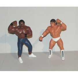 Figurine Catcheur Vintage 1990 Galoob - Lot 2 Personnages Wwe Wcw