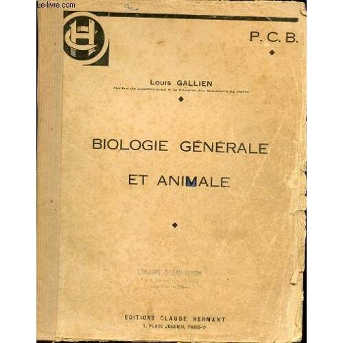 Biologie Generale Et Animale