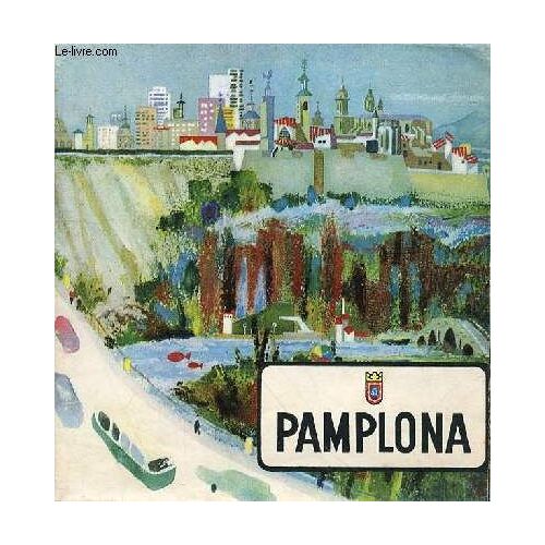 Carte Touristique En Couleurs De Pamplona