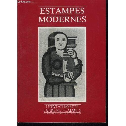 Catalogue De Vente Aux Encheres : Estampes Modernes - Paris Drouot -Richelieu Selle 5 - Lundi 23 Octobre 1989