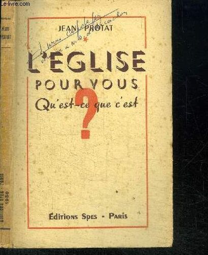 L'eglise Pour Vous - Qu'est-Ce Que C'est?