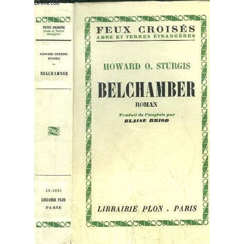 Belchamber- Collection Feux Croises