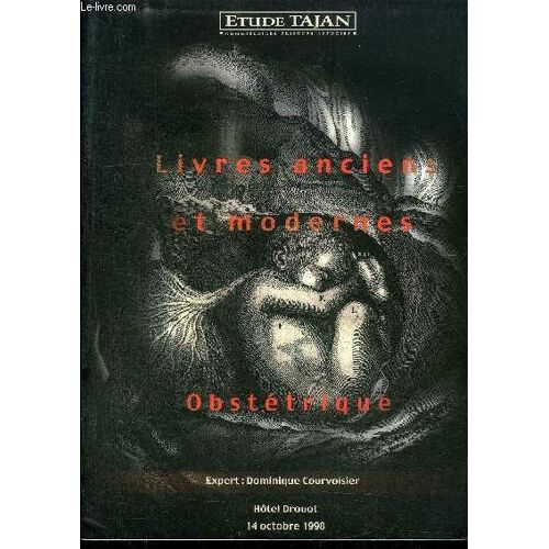 Catalogue De Vente Aux Encheres : Livres Anciens Et Modernes - Obstetrique - Hotel Drouot 14 Octobre 1998