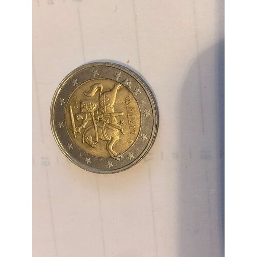 Pièce De 2 Euros Lituanie 2015