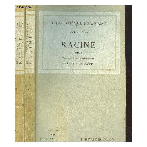 Racine - 2 Volumes - Tomes I+Ii
