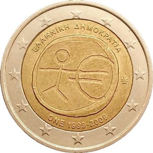 Pièce De 2 Euros Commémorative Gréce 2009uem