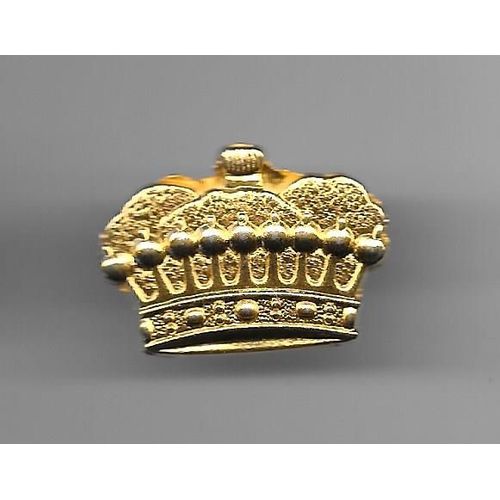 Pins Couronne Dorée 