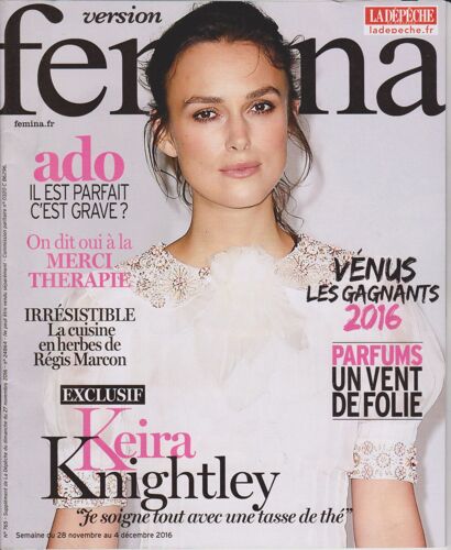Version Femina N°765 - Keira Knightley