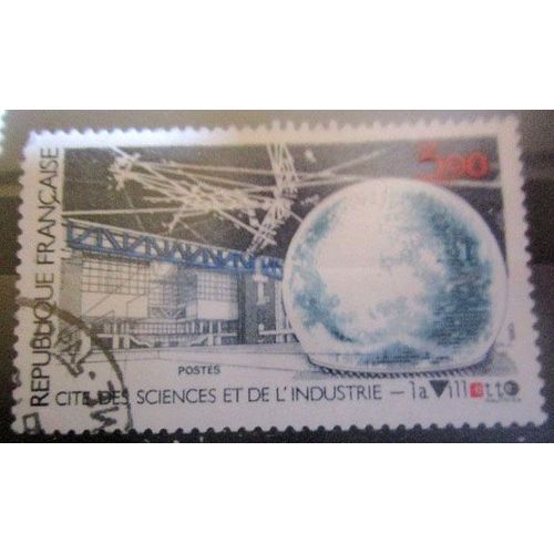 1986. F2409: La Villette, Cité Des Sciences Et De L'industrie.