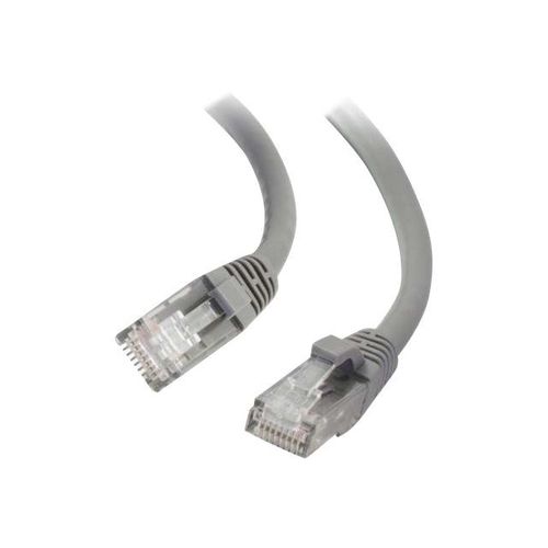 C2G - Cordon de raccordement - RJ-45 (M) pour RJ-45 (M) - 1 m - UTP - CAT 6a - démarré, sans crochet - gris
