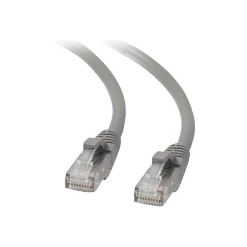 C2G - Cordon de raccordement - RJ-45 (M) pour RJ-45 (M) - 1.5 m - UTP - CAT 5e - démarré, sans crochet - gris