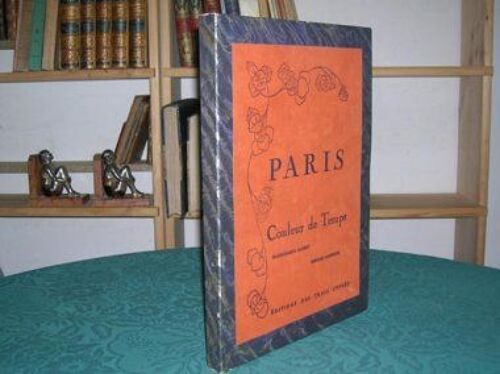 Paris Couleur De Temps - Aquarelles De Bernard Langrune - Edition Originale N°89 Sur 325 Sous Étui Cartonné.