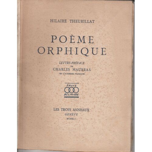 Poème Orphique